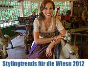 Stylingtrends für die Wiesn 2012 von Andrea Kehl, Lola Paltinger und Horst Kirchberger (©Foto: Martin Schmitz)